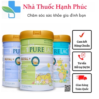 Sữa Bột Purelac số 1 ,2 ,3 - 800gr - Phát triển toàn diện