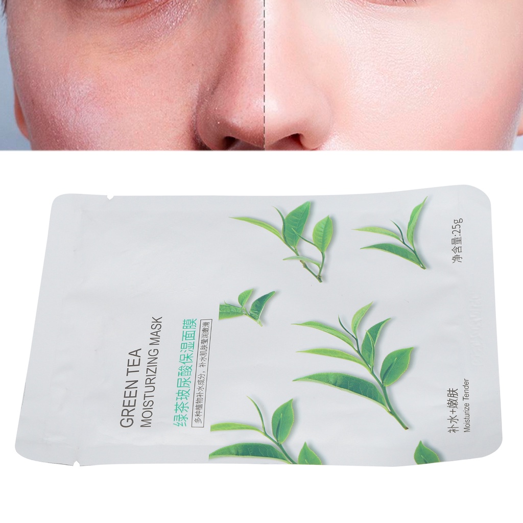 Hàng giao ngay Mặt Nạ Trà Xanh Dưỡng Ẩm Da Mặt Mùa 25g