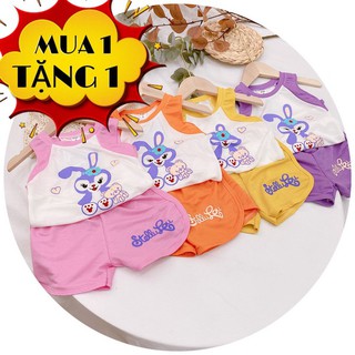 【08-18KG】Bộ đồ bé gái vải ĐŨI Thái. Sét đồ bé gái 5 tháng đến 5 tuổi