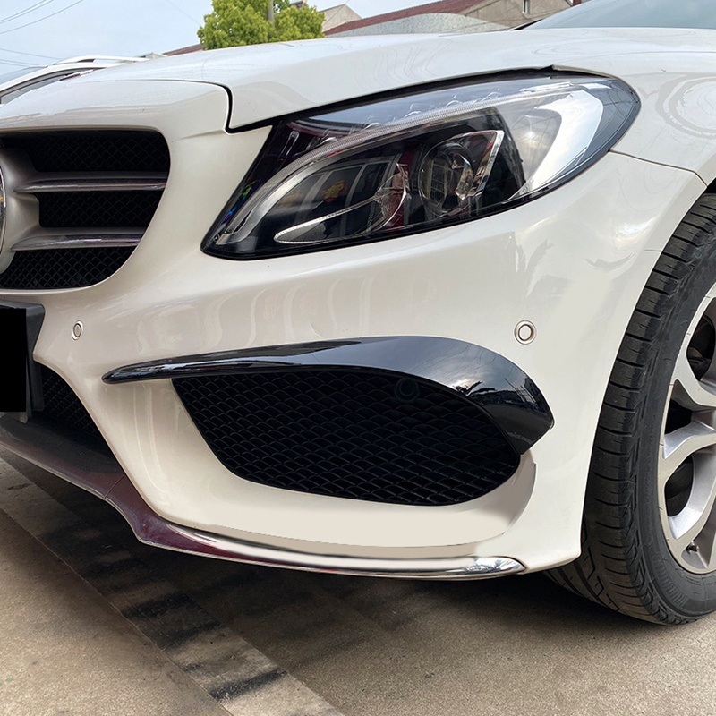 Tấm Chắn Bùn Phía Trước Màu Đen Cho mercedes-benz c-class w205 2015-2019 c200 c43 amg