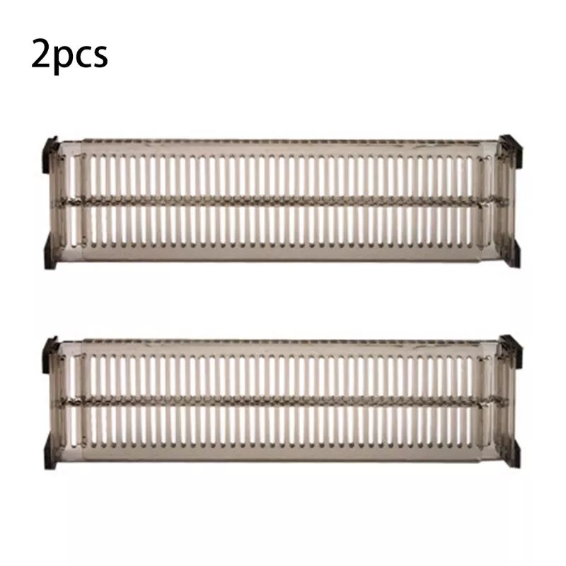 2 Chiếc Có Thể Điều Chỉnh Tự Làm Ngăn Kéo Tấm Vách Ngăn Chia Phân Vùng Màu Đen Trong Suốt Tủ Quần Áo Ngăn Chứa Đồ Vách Ngăn Hoàn Thiện Người Tổ Chức Livebecool