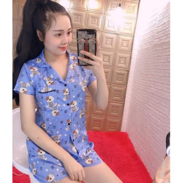 [Free ship 50k] Bộ Pijama cộc đồ ngủ, đồ mặc ở nhà chất kate thái siêu đẹp không nhăn  ཾ