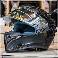 Mũ bảo hiểm Fullface M138b lên tem Agv đỏ