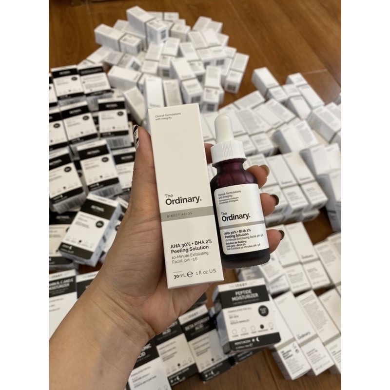 Tẩy da chết The Ordinary AHA 30% + BHA 2% Peeling Solution