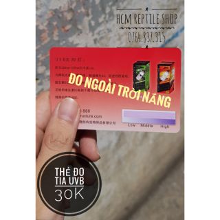 Thẻ đo tia UVB