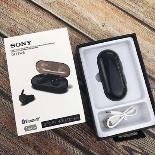Tai Nghe Bluetooth Sony TWS D77 - BH 1 đổi 1