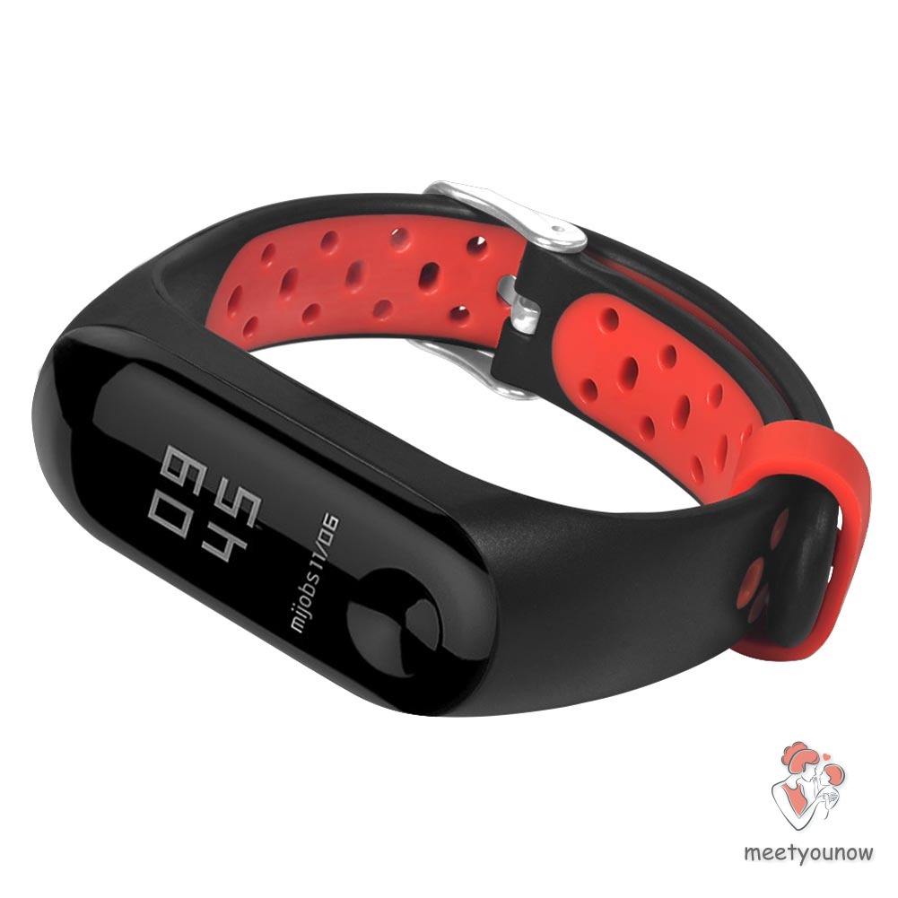 Dây đeo đồng hồ thông minh Xiaomi Miband 3 kiểu dáng cá tính