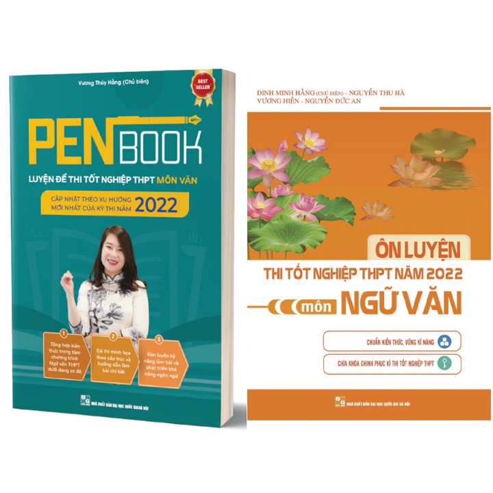 Sách - Combo Ôn Luyện Đề Thi Tốt Nghiệp THPT Môn Ngữ Văn 2022 (2 Cuốn)