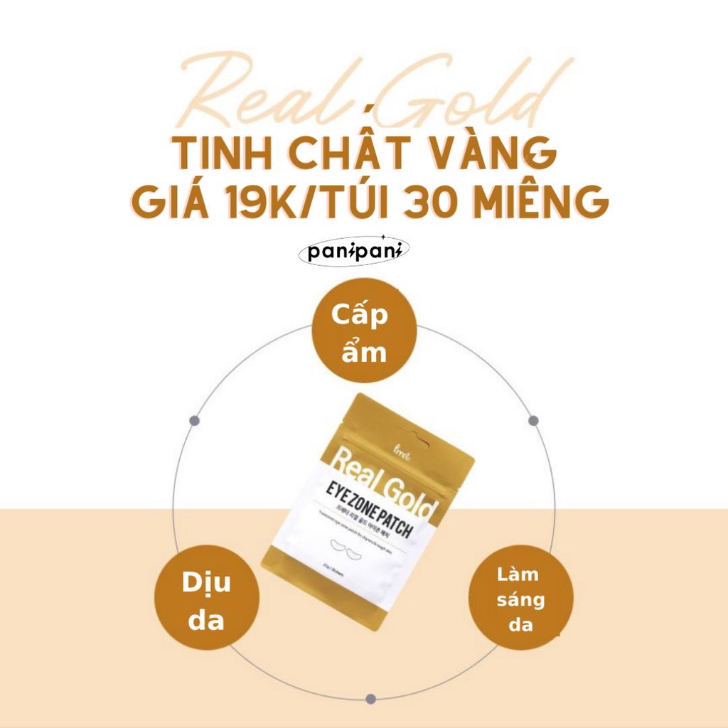 [100% AUTH] Mặt nạ mắt PRRETI REAL VITA EYE ZONE PATCH