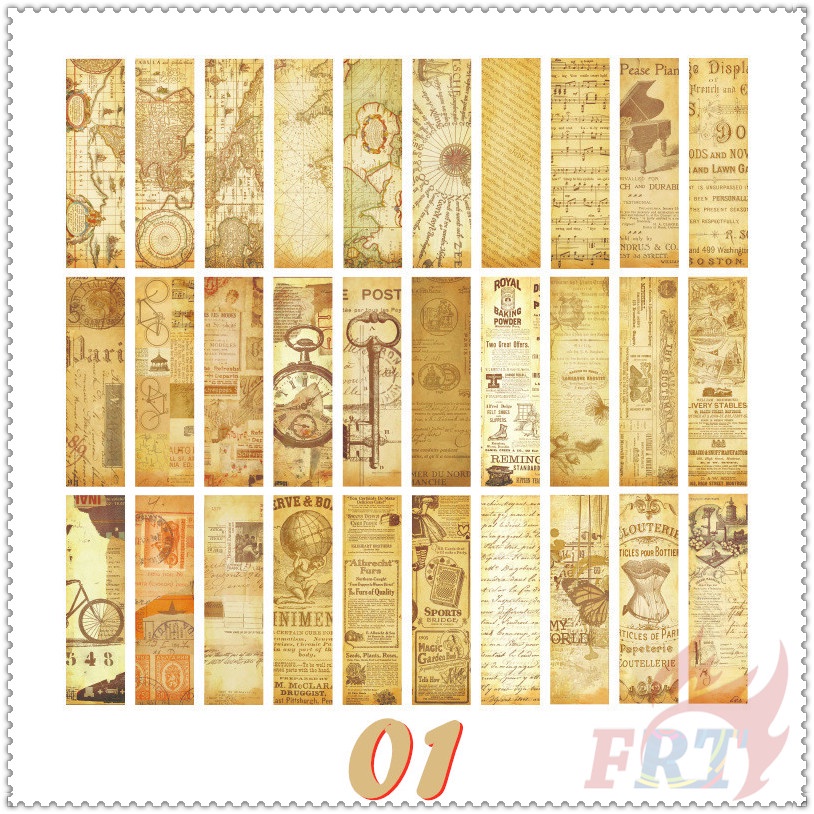 ❀ Bookmark Hình Đĩa Than Phong Cách Retro ❀ Set 30 Bút Đánh Dấu Trang Sách Nhiều Họa Tiết