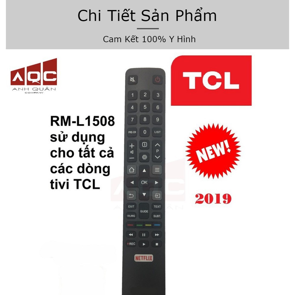Remote Điều khiển TV TCL SMART đa năng