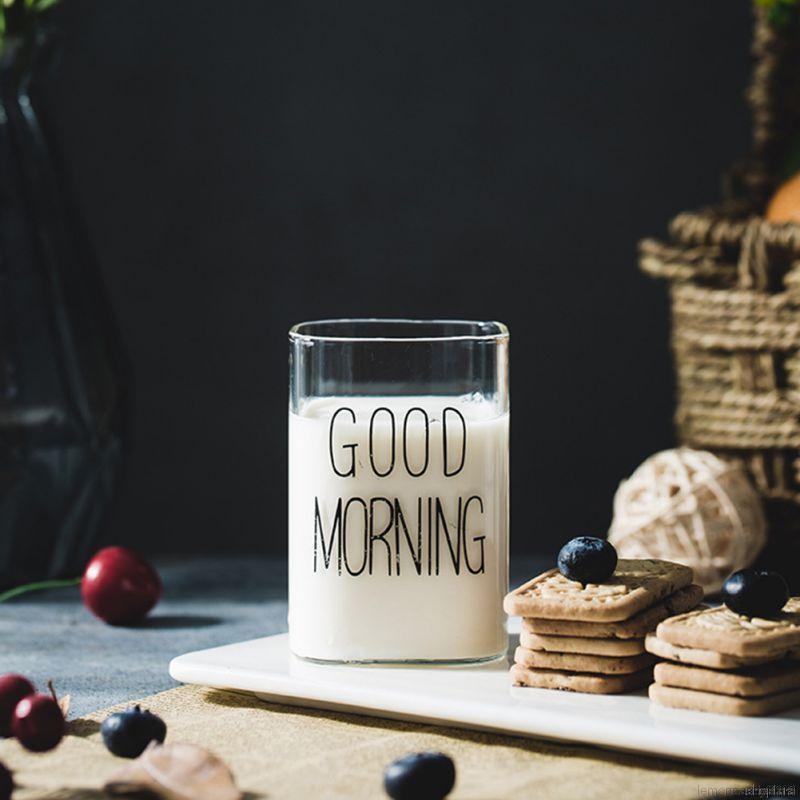 Ly Thủy Tinh Uống Nước In Chữ Dung Tích 250ml / 370ml | BigBuy360 - bigbuy360.vn