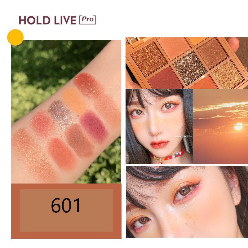 Phấn mắt HOLD LIVE RED VELVET vỏ nhung 9 ô (HL84)