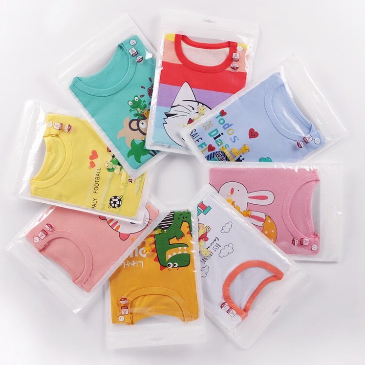 Set bộ tay ngắn thun cotton 100% thoáng mát cho bé yêu