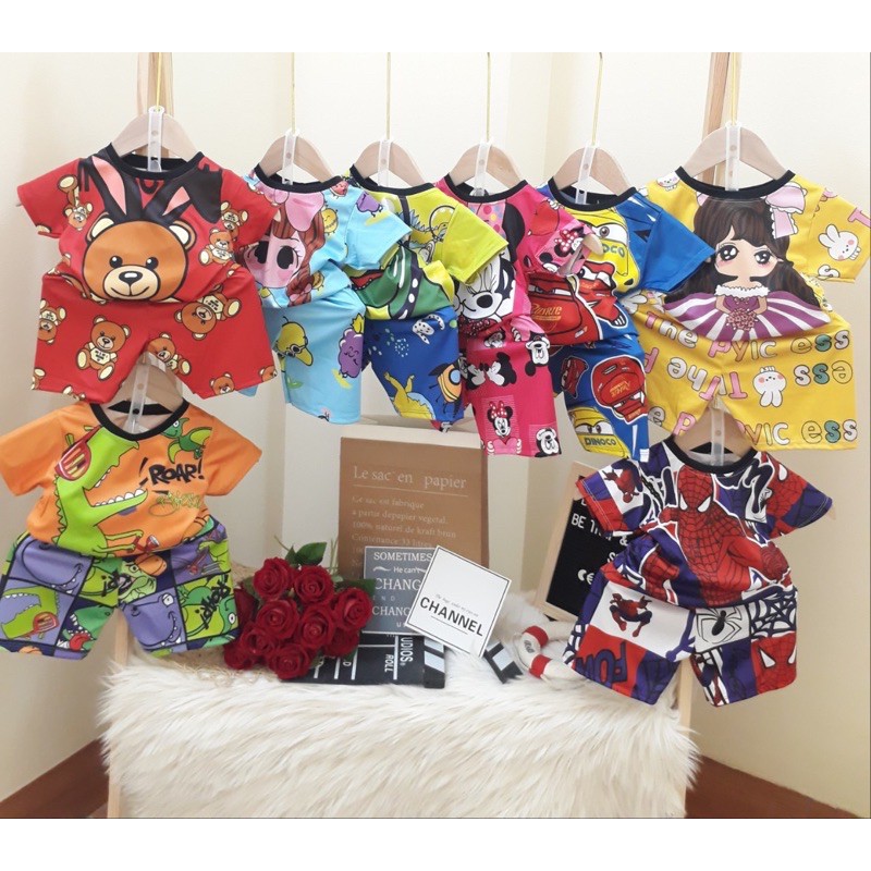 SET BỘ ĐỒ HOẠT HÌNH