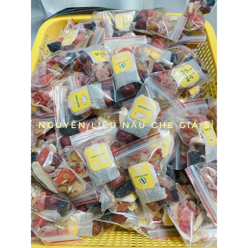 FULL TOPPING SET TRÀ CHANH Ô MAI 8 VỊ NGON TUYỆT | BigBuy360 - bigbuy360.vn