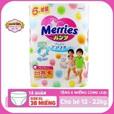 Bỉm dán quần MERRIES đủ size M74/ M58+6/ L44+6/ XL38+6/ XXL26+2/ NB 90+6/ S82+6/ M64/ M76/ L54+4/ L64+4 nội địa Nhật