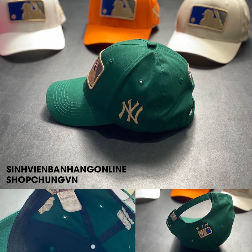 Mũ Lưỡi Trai Thễu Chữ NY Cầu Thủ Bóng Chày Phong Cách Street Style Unisex Nam Nữ