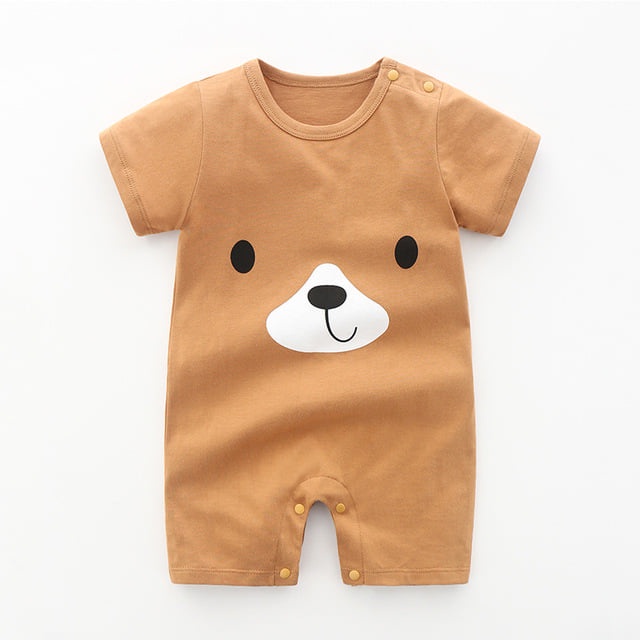 Bộ liền thân cho bé sơ sinh bodysuit cho bé trai và bé gái body bé trai và bé gái hàng quảng châu xịn xò