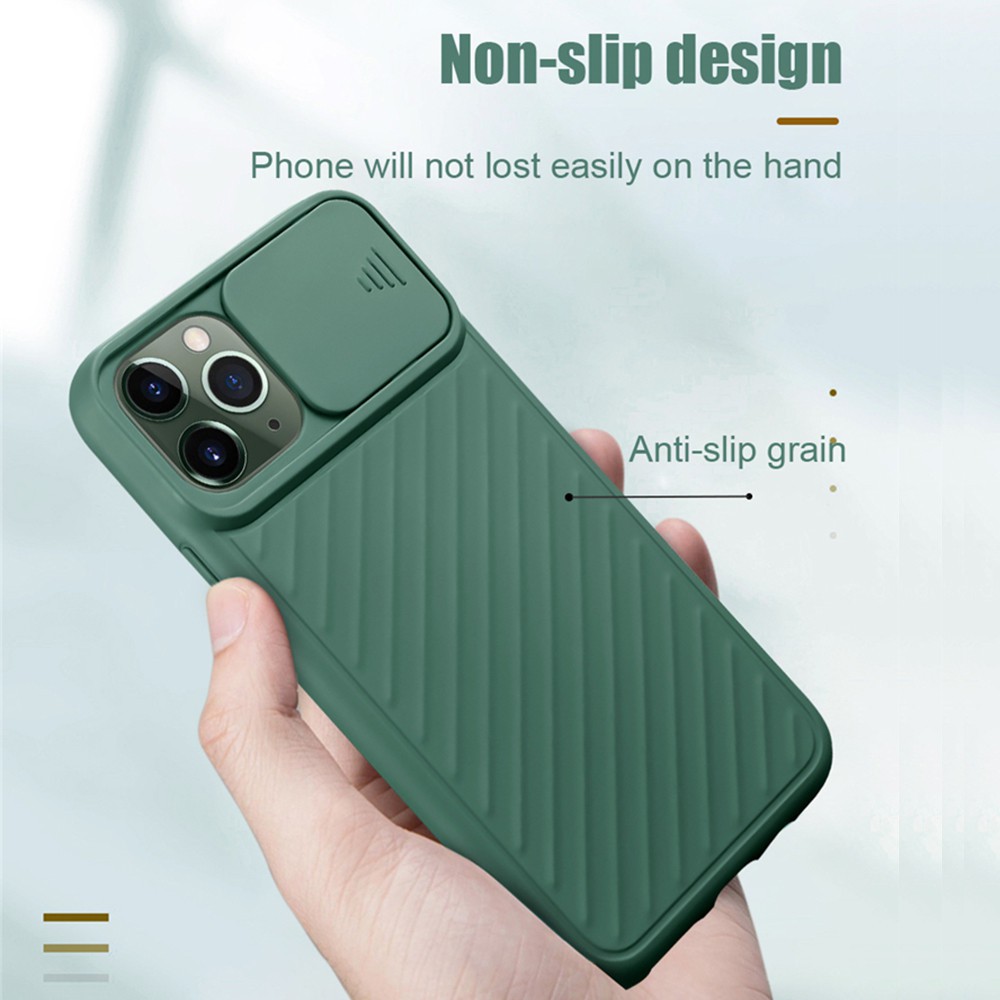 Ốp điện thoại silicon TPU mềm màu trơn chống sốc bảo vệ camera cho iPhone 11 Pro X XR XS Max 67 8 Plus