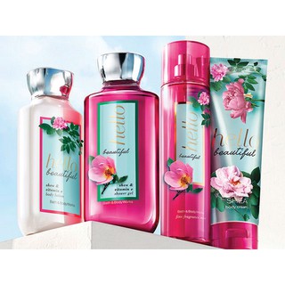 [Auth] Sản Phẩm Tắm Dưỡng Mịn Da Lưu Hương Toàn Thân Bath & Body Works - Hello Beautiful
