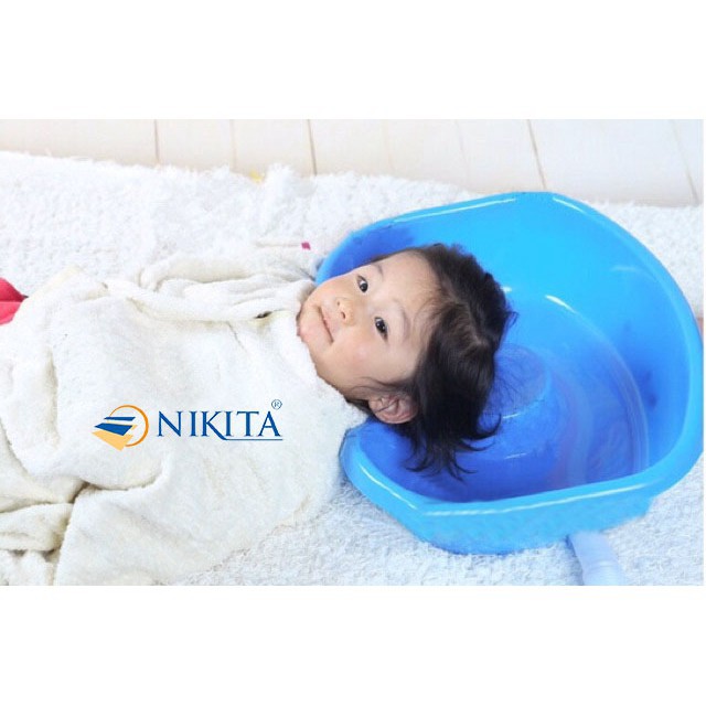 Chậu gội đầu NIKITA CGD01 nằm gội tiện lợi như ở tiệm, cho bà bầu người lớn tuổi .