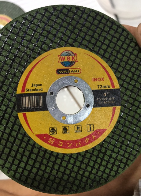 Đá cắt xanh WASAKI 105mm