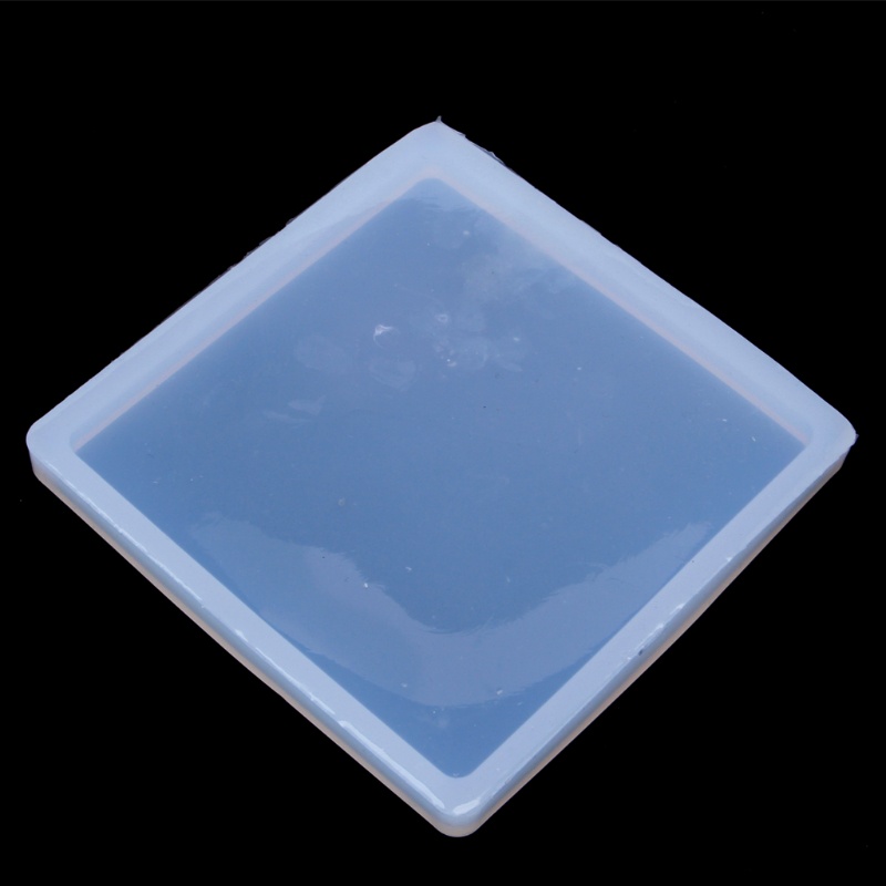 Khuôn Silicone Làm Tấm Lót Ly Epoxy Hình Vuông Tiện Dụng