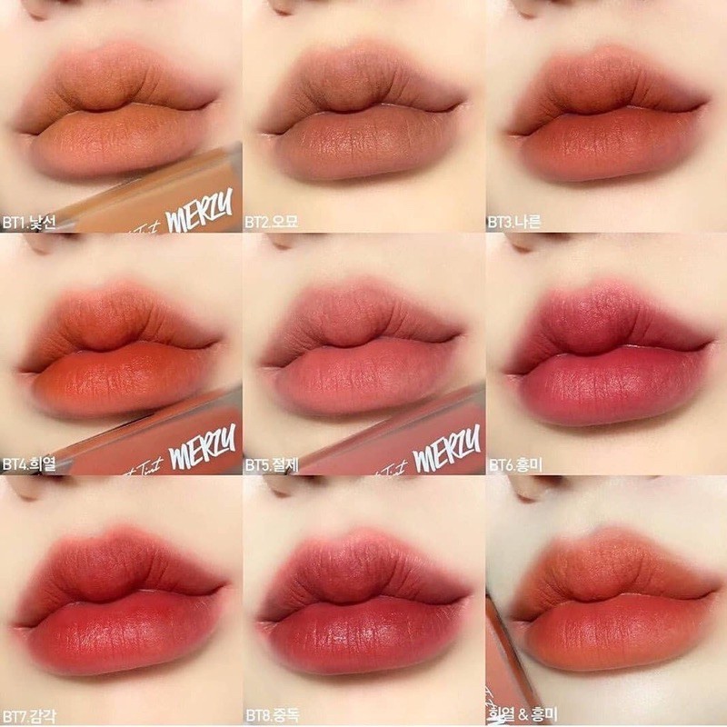 Son Kem Lì Mịn Mượt Merzy Blur Fit Tint 6g