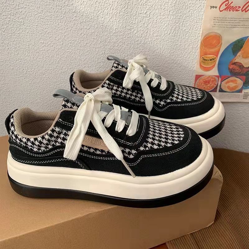 Giày Thể Thao Đế Dày Phong Cách Retro Nhật Bản Cho Nữ