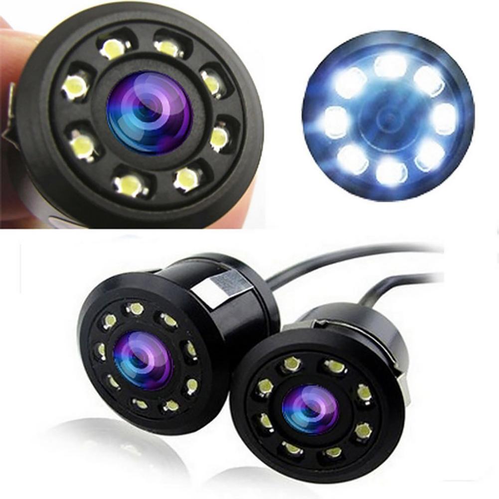 Xe ô tô 8 LED Dự phòng phía sau Camera lùi đỗ xe Chống thấm nước Tầm nhìn ban đêm