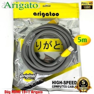 Dây Cáp Hdmi 5m Tròn Arigato