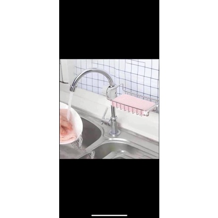 KỆ INOX GẮN VÒI BỒN RỬA