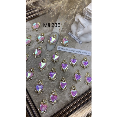 Charm xịn gắn móng tay mã 233- mã 244