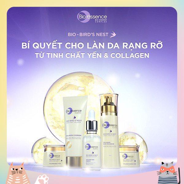 BỘ SẢN PHẨM BIO- BIRD'S NEST COLLAGEN DƯỠNG DA TƯƠI SÁNG CĂNG MỌNG