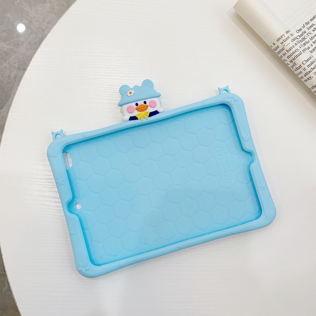 Kids Soft Handle Stand Case Cute Cartoon Shockproof Silicone Cover For Samsung Galaxy Tab A 8.0 2019 Sm-P200 P205 2019
