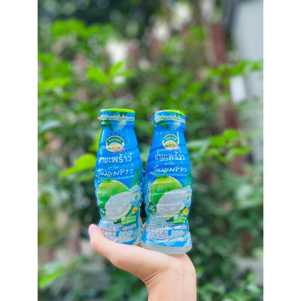 Nước dừa Thái Lan chai 240ml -Nước dừa Magic Farm | BigBuy360 - bigbuy360.vn