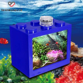 Bể cá mini có đèn LED