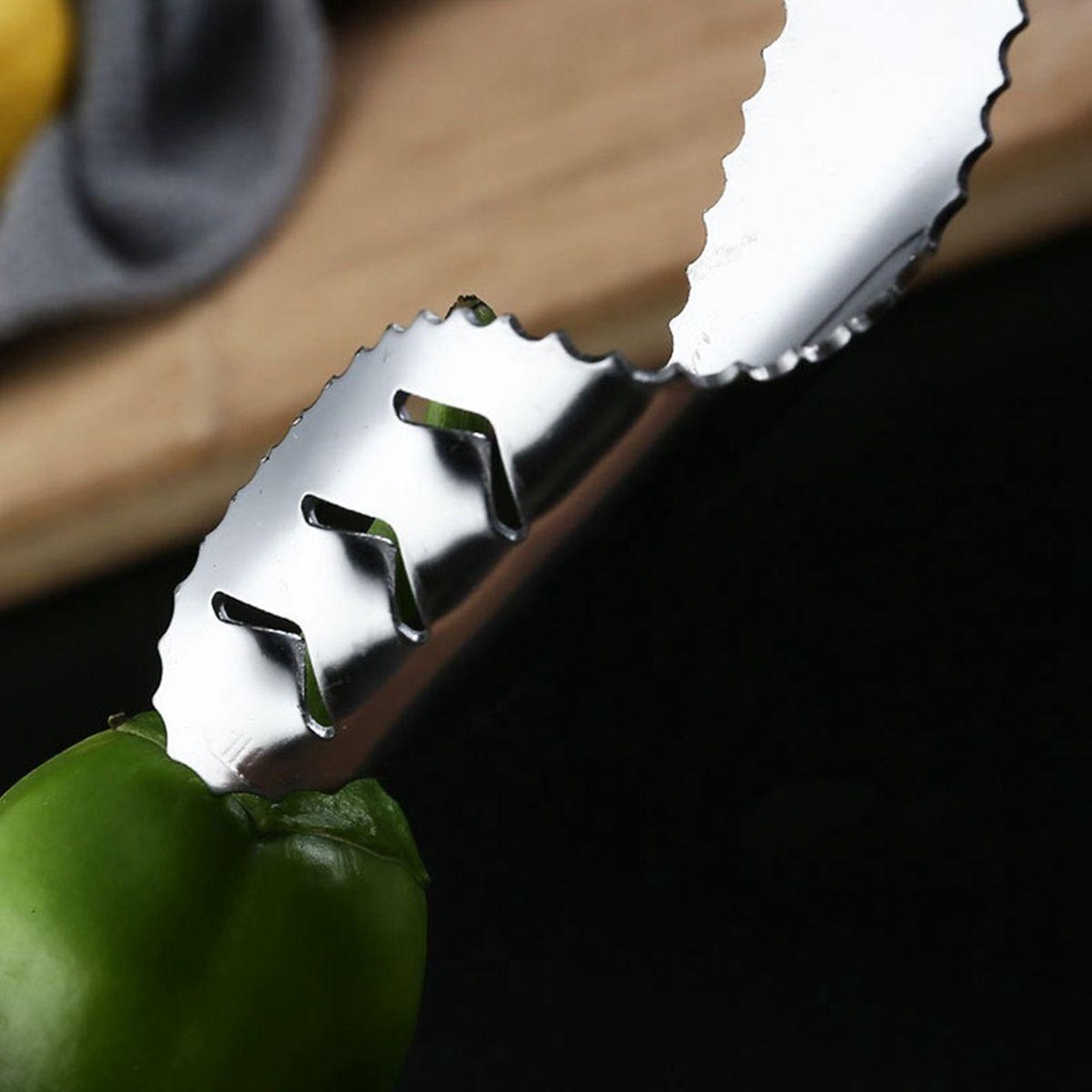 Dụng Cụ Lấy Lõi Ớt Bằng Thép Không Gỉ Tiện Lợi