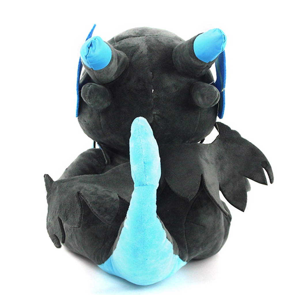 GẤU BÔNG POKEMON RỒNG LỬA MEGA CHARIZARD X NGỒI  HÀNG CHÍNH HÃNG MỚI 100%