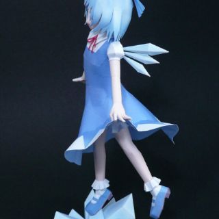 Mô hình giấy anime Touhou Project : Cirno