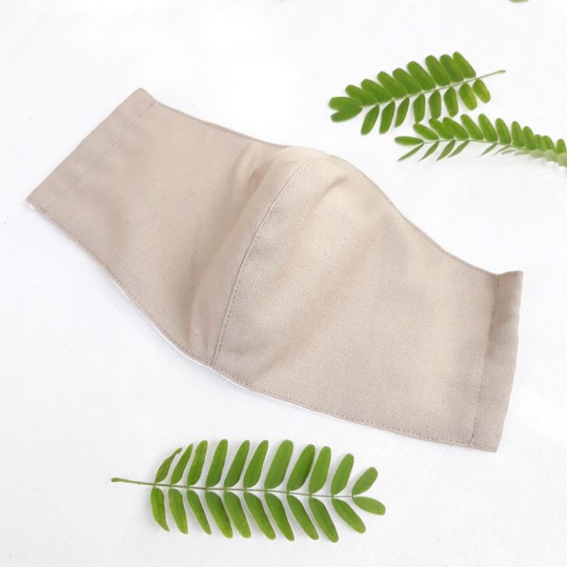 Khẩu trang Linen 3 lớp, thoáng mát, dịu cho da 🌿🌿🌿 | BigBuy360 - bigbuy360.vn