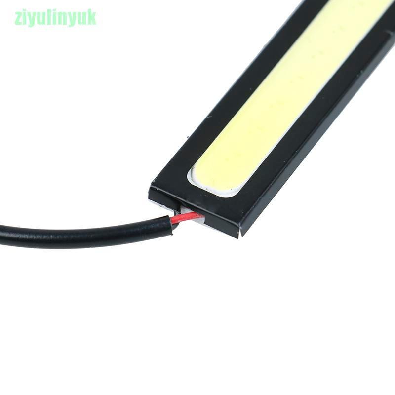 Bộ 2 Đèn Led Cob Siêu Sáng Chống Thấm Nước 12v Cho Xe Hơi