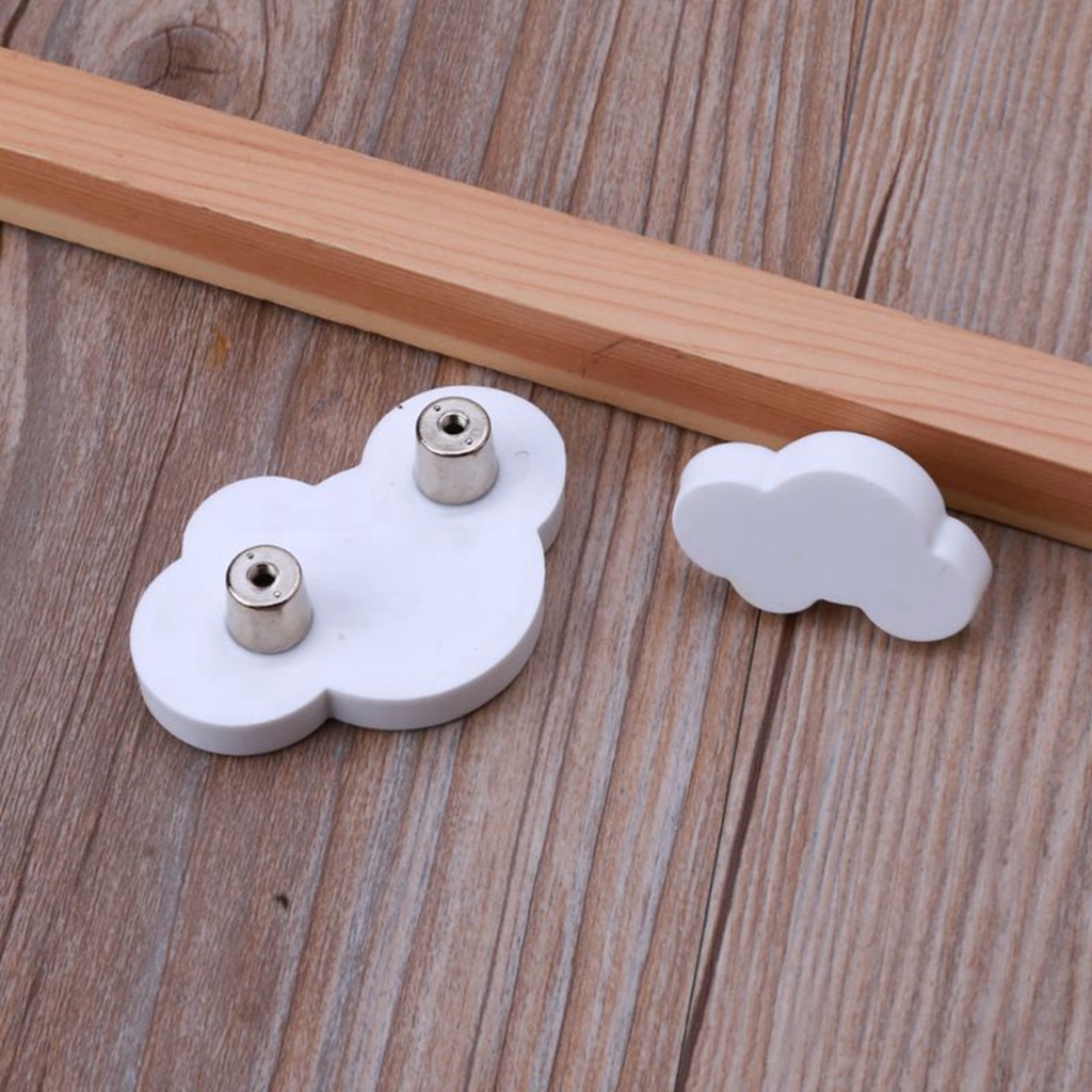 YIYU Bộ 2/ 4/ 6/ 10 tay nắm cửa ngăn kéo tủ quần áo nội thất nhiều màu sắc tùy chọn tiện lợi dành cho bé