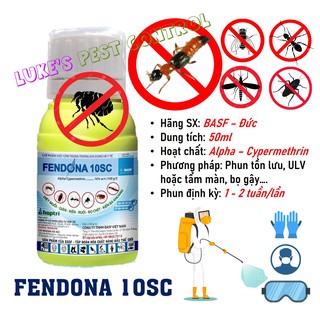 Thuốc đặc trị kiến ba khoang, bọ chét, muối và côn trùng Fendona của BASF(CHLB Đức) -Hàng nhập khẩu -An toàn và hiệu quả