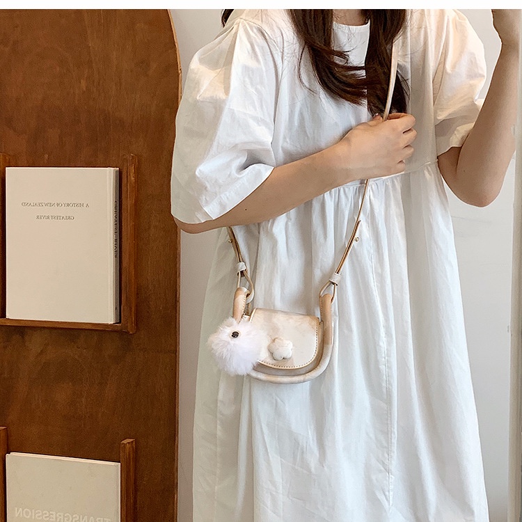 Túi đeo chéo IELGY thiết kế phong cách đơn giản nhỏ gọn thời trang cho nữ