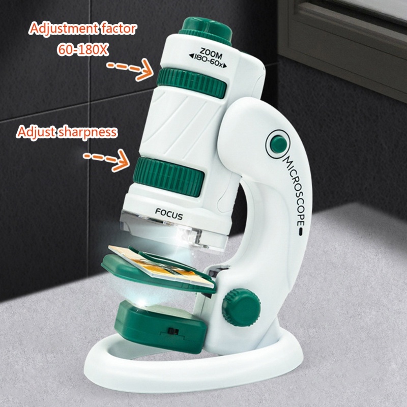 Kính Hiển Vi Đồ Chơi Cho Bé 60X-180X