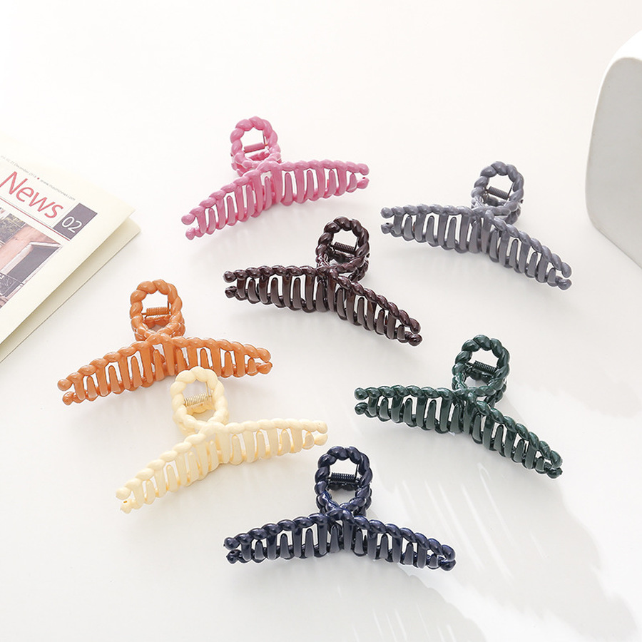 Kẹp Tóc Càng Cua Đơn Giản Phong Cách Hàn Quốc Cho Nữ