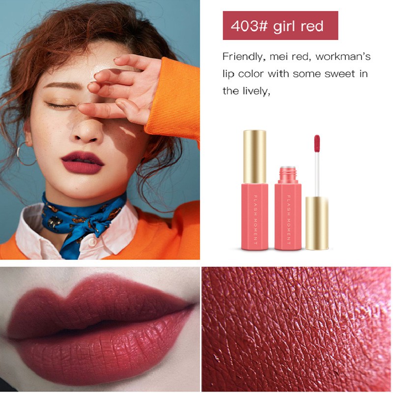 [Hàng mới về] Son môi FLASH MOMENT lâu trôi và chống thấm nước cho nữ