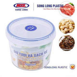 Hộp tp tròn 500ml-750ml-1000ml song long